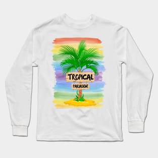 Tropical paradise Long Sleeve T-Shirt